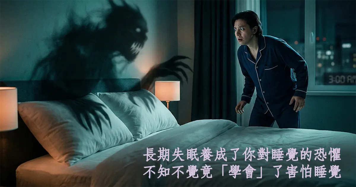 長期失眠養成對睡覺的恐懼