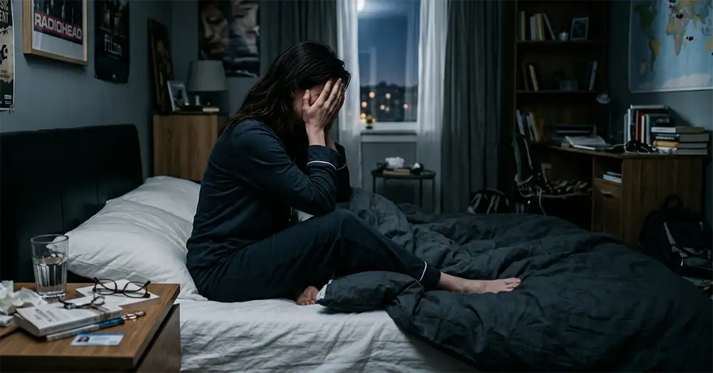 無憂無慮照樣失眠