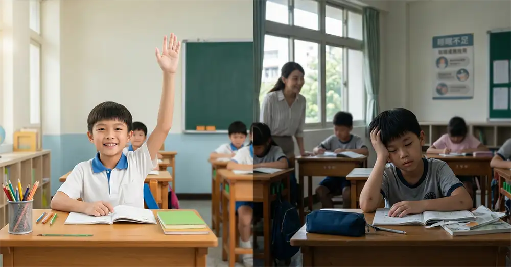 早睡的的孩子，海馬迴發達，也就是我們俗稱的「記憶力好」。